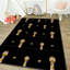 Tapis luxueux en polyester, 3,3 x 4,6 pieds | Tissu de velours 740 g / m², envers en feutre antidérapant, éponge stratifiée pour le confort | Antibactérien, lavable à la machine à 86 ° F | Imprimé numérique élégant pour la décoration intérieure-297944077