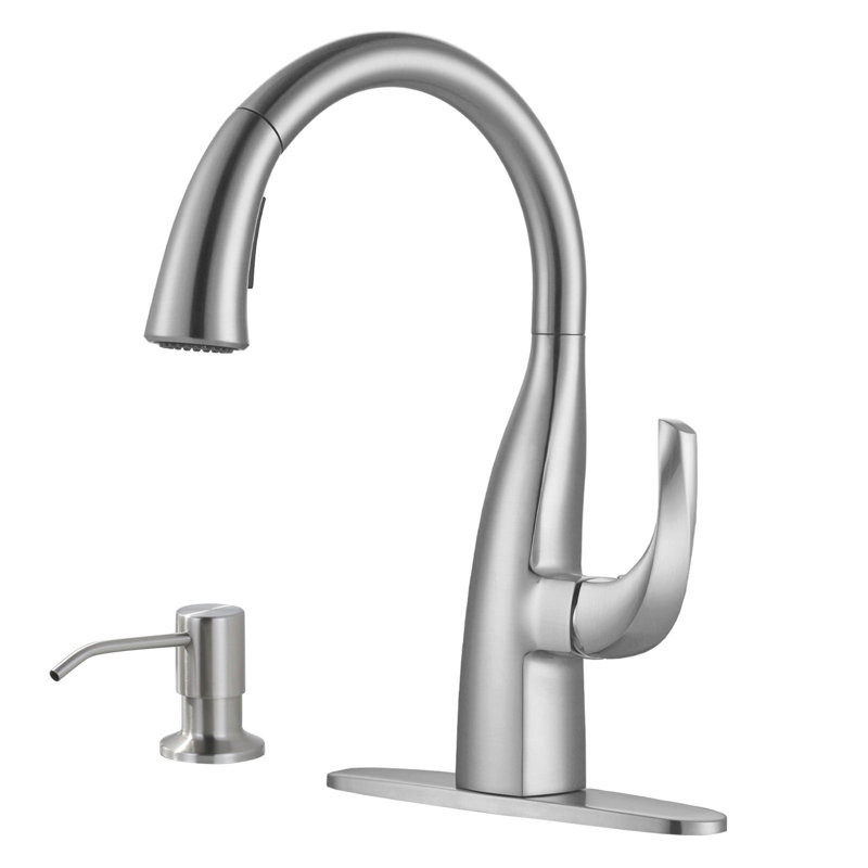Robinet de cuisine WOWOW, Nickel brossé