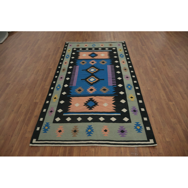 Élégant tapis kilim Southwestern 5 x 10