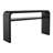 59.4'' 2-Tier Solid Wood Veneer Console Table with Waterfall Edge
