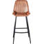 Theressa Upholstered Counter Stool with Metal Frame-1733301419