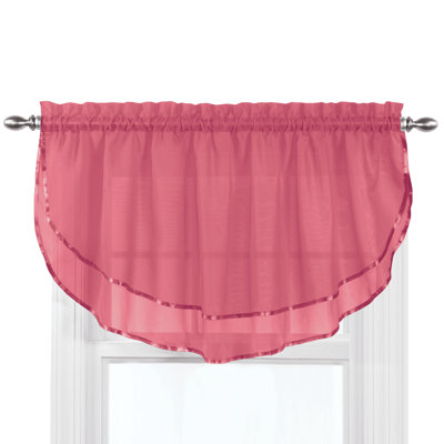 Cantonnière transparente 60 po Penobscot Elegance