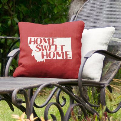 Coussin intérieur / extérieur Home Sweet