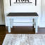 Banc de maison de campagne de style campagnard Janney-54438881-54438883