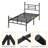 40" Heavy Duty Metal Bed Frame, No Box Spring Needed, Noise Free-1676807764