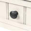 Console rectangulaire blanche avec pieds stables et tiroirs-1951567172
