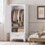 Armoire en acier de style campagnard 71 po Andelin