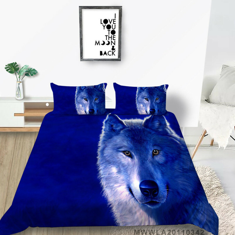 Emisha Abstract Duvet Cover with Pillowcases, 200 x 220cm Duvet Cover + 2 Housewife Pillowcases