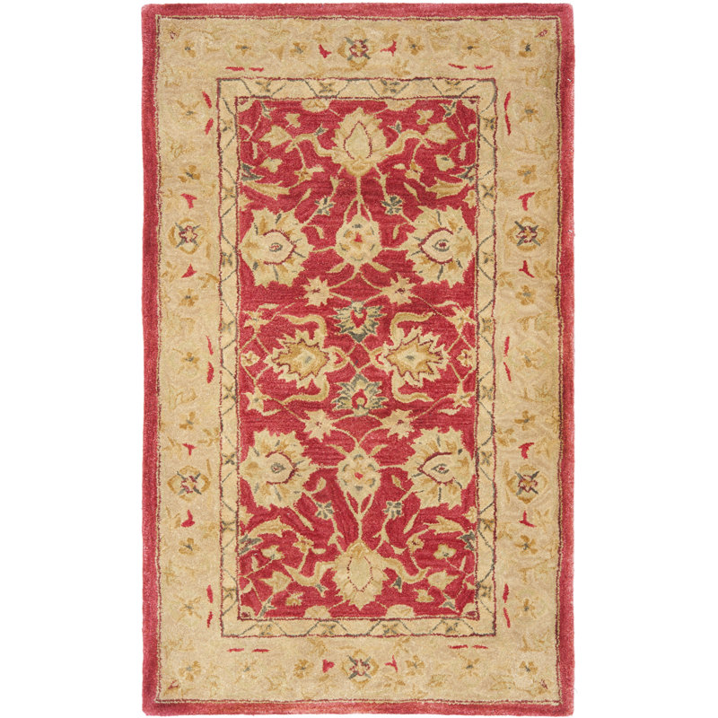 Tingley Hand Tufted Wool Oriental Rug, Rectangle 4' x 6'