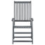 Ragnhild 6 - Person Acacia Wood Patio Dining Set with Extendable Oval Table