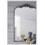 Miroir de conception classique avec cadre d'inspiration baroque pour salle de bain