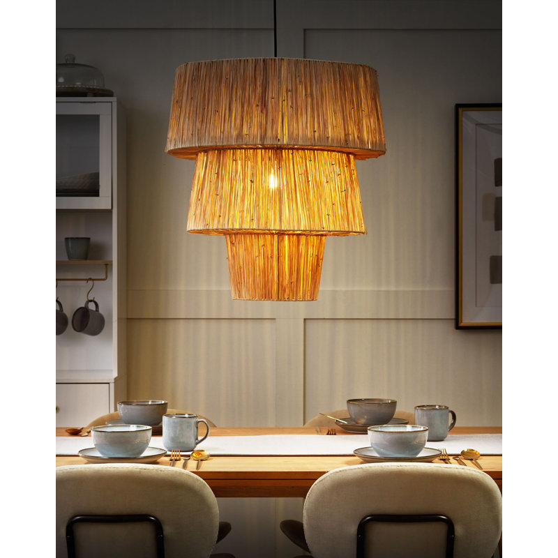 Amellie 1 - Light Natural Novelty Pendant