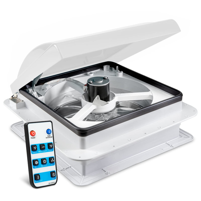 Ventilateur de voiture 3,75 po Hike Crew, Blanc