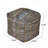 Koki Handcrafted Fabric Pouf