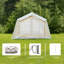 Tentes gonflables 8 M² pour le camping