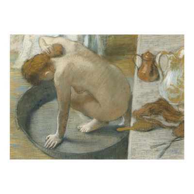 Pommes et oranges, Paul Cézanne, estampe numérique