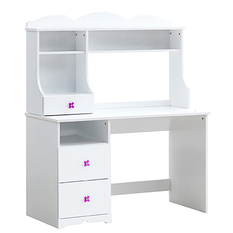2 bureaux en blanc pour l'espace de bureau