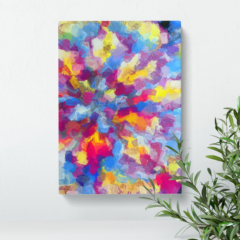 The End Abstract - Wrapped Canvas Print, 50cm H x 35cm W x 3cm D