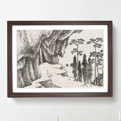Landscape Vol.1 by Shen Zhou - Framed Print