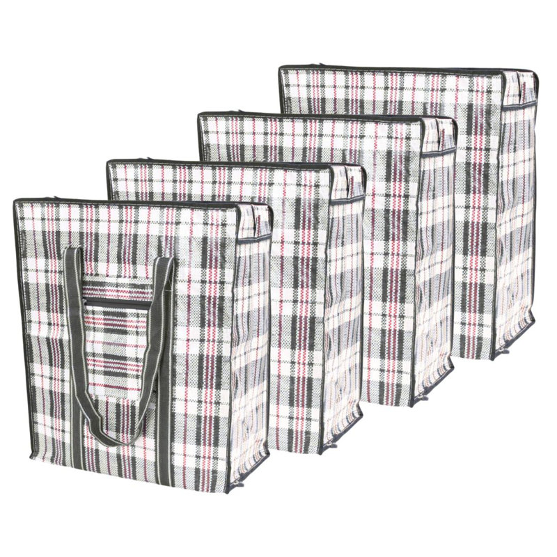 Polyethylene Plastic Laundry Room Organiser, Black