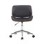 Kimpel Faux Leather Mid-Century Office Chair-1447625251