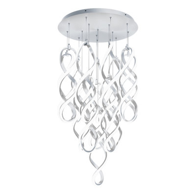 Interlace Round Multi-Light 4-CCT Pendant
