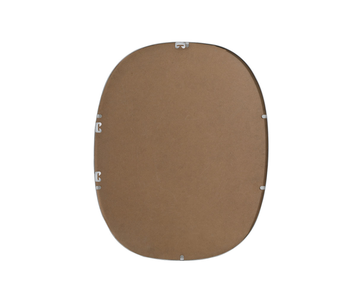 Sabine Accent Mirror, Silver, 30" x 24"