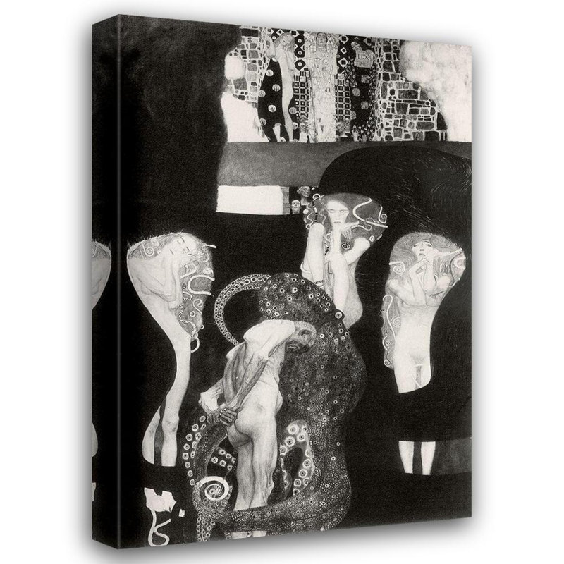 Art Astoria Grand Klimt, Gustav, toile tendue avec châssis, H 24 po x l 17 po