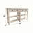 Oscar Transitional 4-Drawer Rectangular Console Table in Cream-227202345