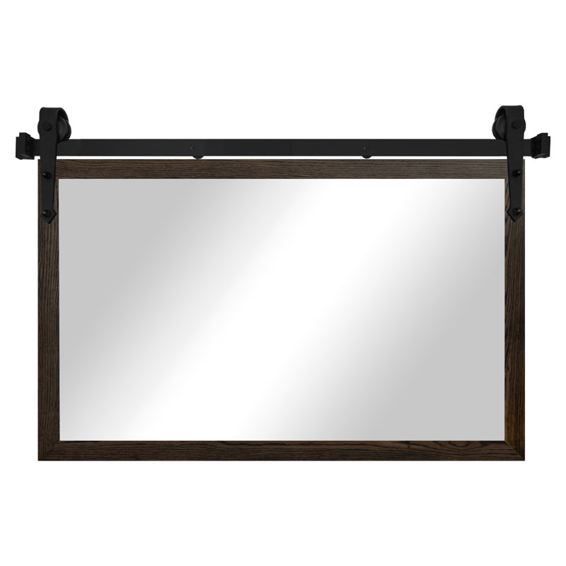 Miroir Gracie Oaks, Ébène, 32 po x 33 po