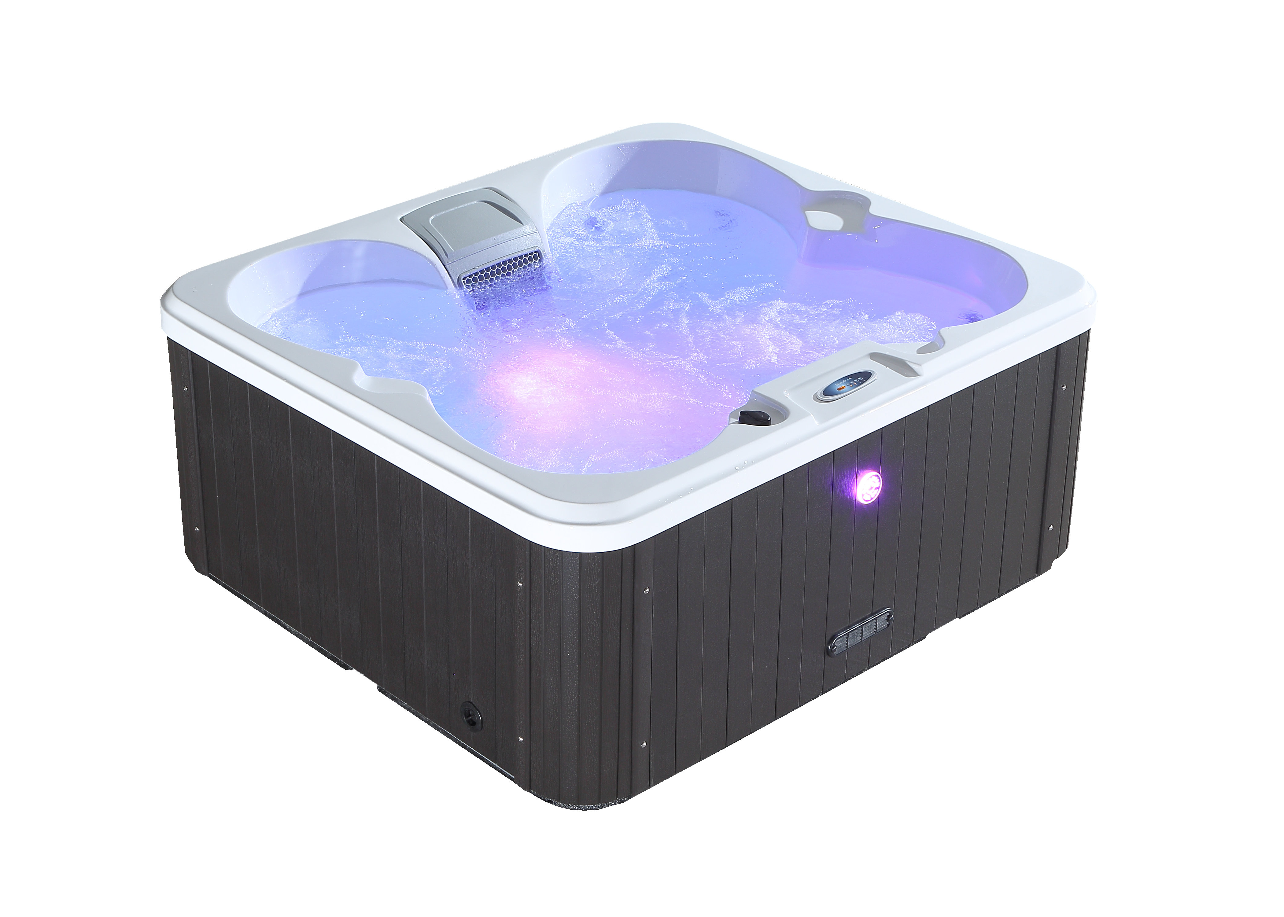 Canadian Spa Co Gander 4Person 15Jet Portable Hot Tub With LED