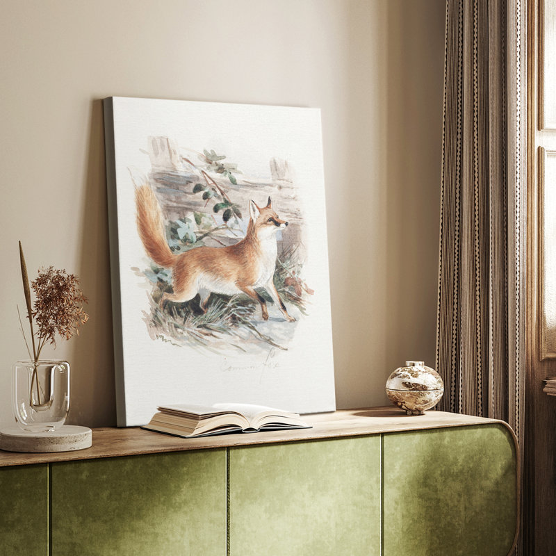 Imprimé animalier rétro XXV - galerie Cavas, H 18 po x l 12 po