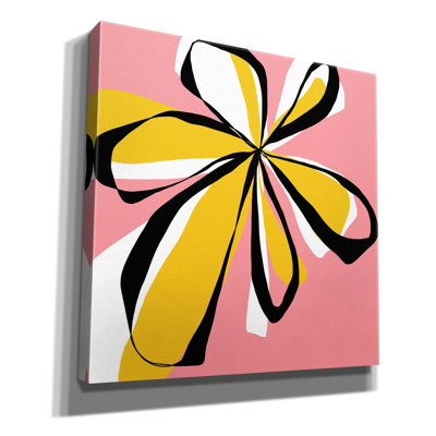 «Oh So Pretty Pink» par Jan Weiss, art mural sur toile