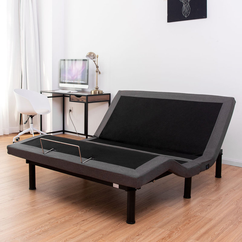 Twin Massaging Adjustable Bed with Wireless Remote