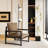 Zindanlari Faux Leather Armchair-246915588