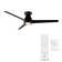 Tip Top 3 - Blade Smart Flush Mount Ceiling Fan with LED Light Kit and Bluetooth Remote Control Included Included