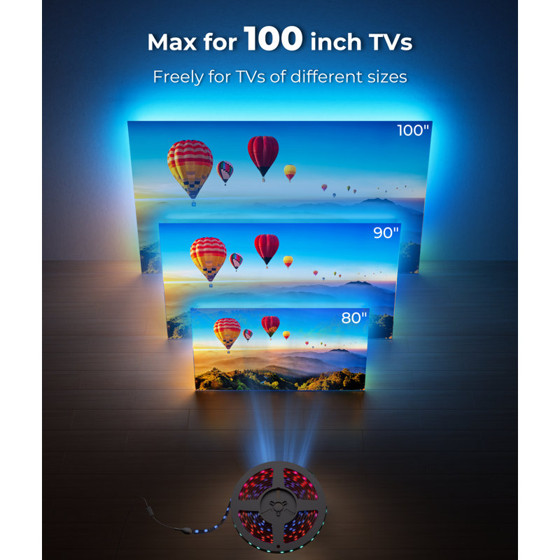 Rétroéclairage de 15,5 pi Smart Color, 15.5ft