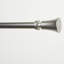 Markus Exclusive Home Wilton 1" Window Curtain Rod and Finial Set, Adjustable-52869392-52869395