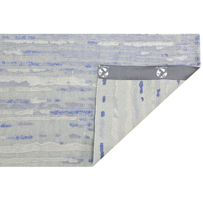 Hand Knotted Indoor Rug, Rectangle 5' x 8'