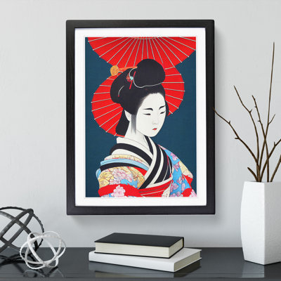 Traditional Geisha No.3 - Wall Art