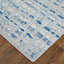 Tapis abstrait bleu / ivoire Groh Pante Macassar-1146365438