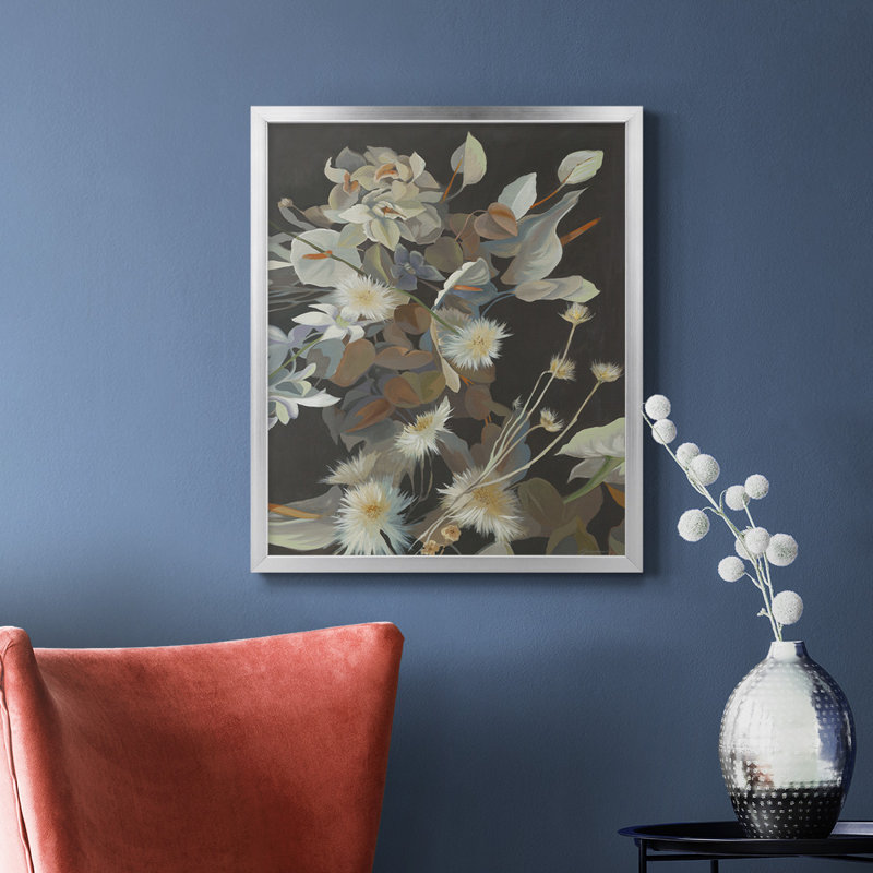 «Turn a New Leaf», toile encadrée de qualité supérieure - prête à être accrochée, H 20 po x l 16 po, Argent