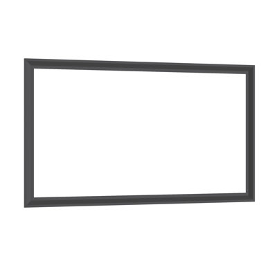60"x36" Oversized Modern Rectangle Wall Mirror - Aluminum Frame, Explosion-proof Glass, Vertical/horizontal Mount For Bathroom Living Room Bedroom