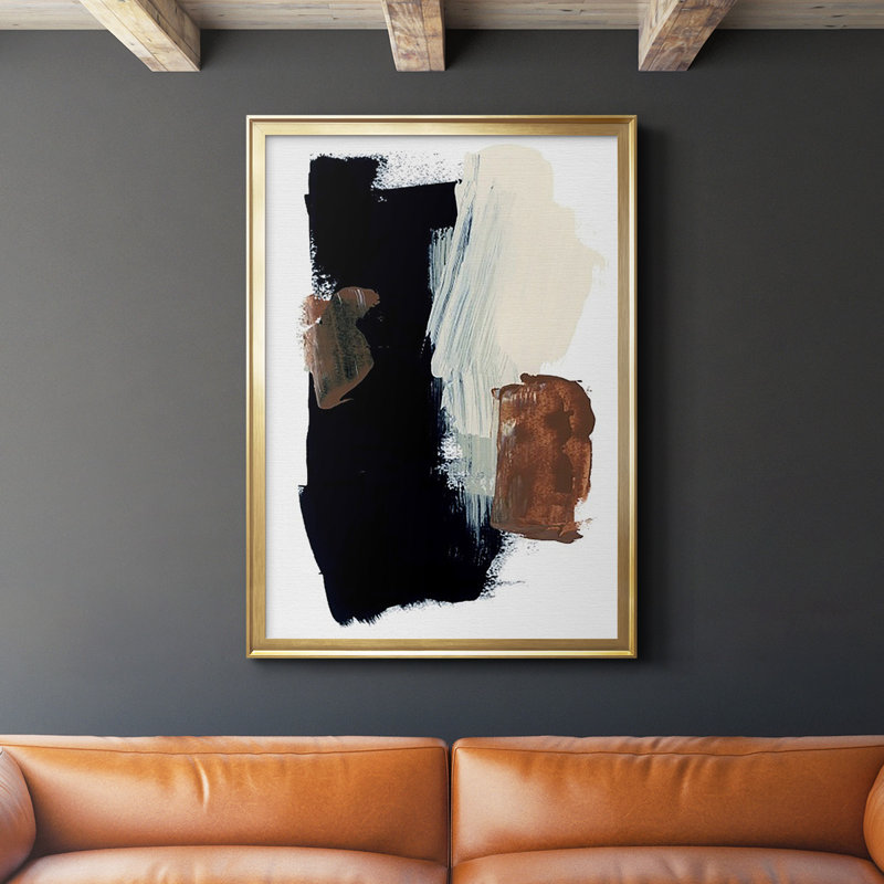 Goldenrod Patch I, reproduction encadrée de qualité supérieure - prête à être accrochée, H 30,5 po x l 22,5 po x P 1 po