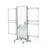 Nexus Freestanding Porcelain Magnetic Medium - 4' - 6' Whiteboard