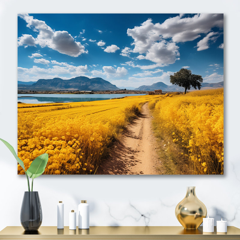 Greece Thracian Serenity - Landscapes Wall Art Prints, H 24 po x l 32 po x P 1 po, Toile tendue