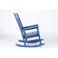 Chaise berçante bleu marine - Mobilier d'extérieur avec fauteuil anti-fatigue pour chaise longue élargie et confortable