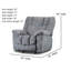 Fauteuil inclinable en argile-121690470