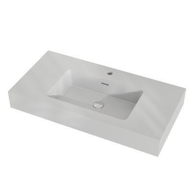 SiK 36 Inch Integrated Sink No Faucet
