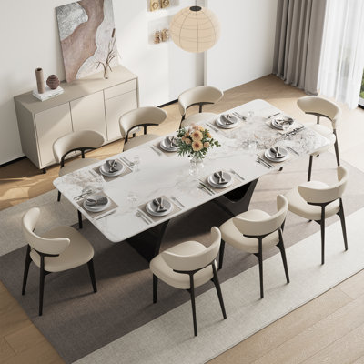 Ensemble de salle à manger 7 pièces Modern Modern